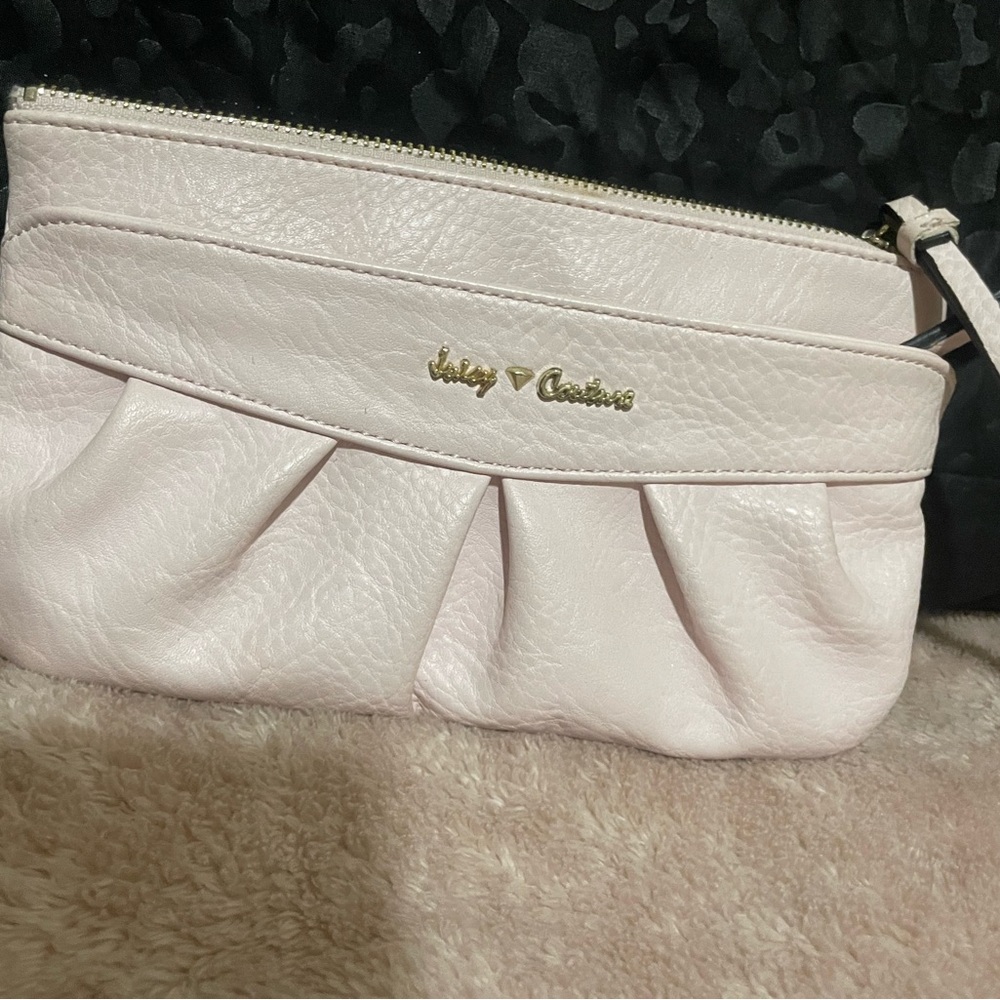Juicy Couture Light Pink Wristlet